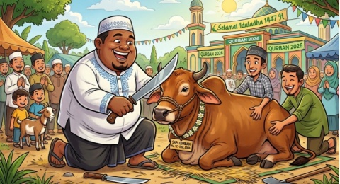 Surga Jalur WNI Itu Memang Nyata, Kali Ini Lewat Sapi-Sapi Kurban Presiden