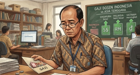 Gaji Dosen Terendah di Asia, Pendidikan Indonesia Sedang Tidak Baik-baik Saja