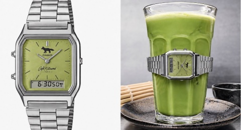 Casio Gandeng Cafe Kitsune, Hadirkan Jam Tangan Bernuansa Matcha