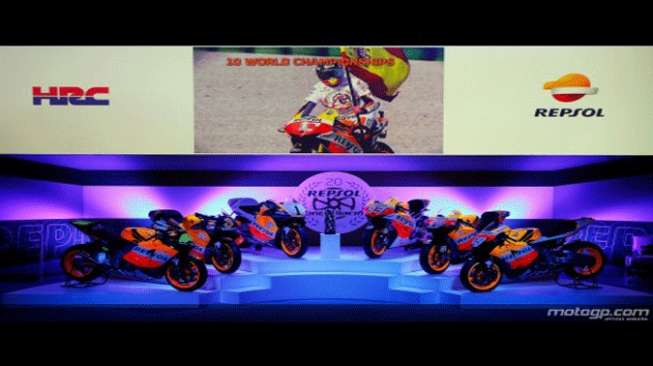 20 Tahun Bersama, Repsol Honda Lahirkan 6 Juara Dunia