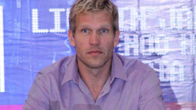 Konfrensi pers Michael Learns To Rock di Jakarta, Selasa (18/2). [Bowo Raharjo]