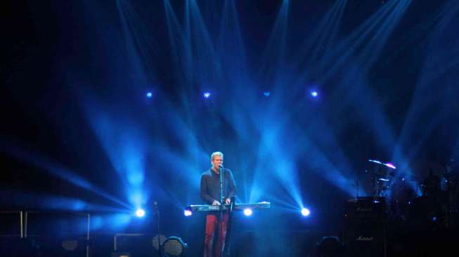 Konser Michael Learns To Rock di Jakarta, Rabu (19/2). [MATAMATA/Bowo Raharjo]