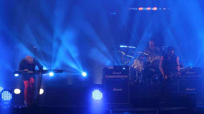 Konser Michael Learns To Rock di Jakarta, Rabu (19/2). [MATAMATA/Bowo Raharjo]