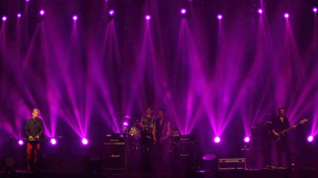 Konser Michael Learns To Rock di Jakarta, Rabu (19/2). [MATAMATA/Bowo Raharjo]