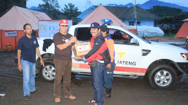 PMI Jateng Kirim Bantuan Sembako untuk Korban Kelud