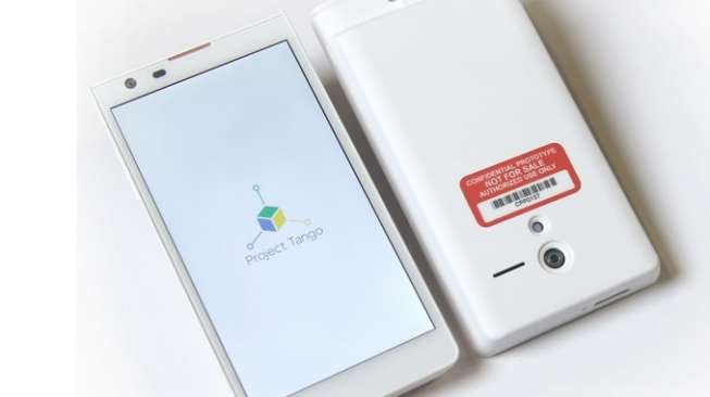 Project Tango, Smartphone Eksperimen Google