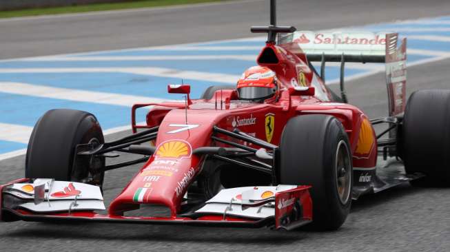 Kimi Raikkonen Belum Yakin soal Kecepatan Ferrari