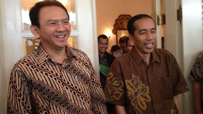 Jokowi: Selamat Atas Pengangkatan Gubernur Ahok