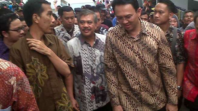 Jokowi: "Ahok Masih Gerok-gerok"