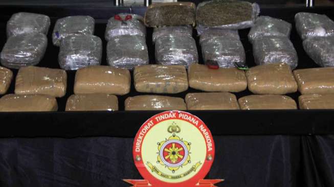 Polisi Sita 182 Kilogram Ganja