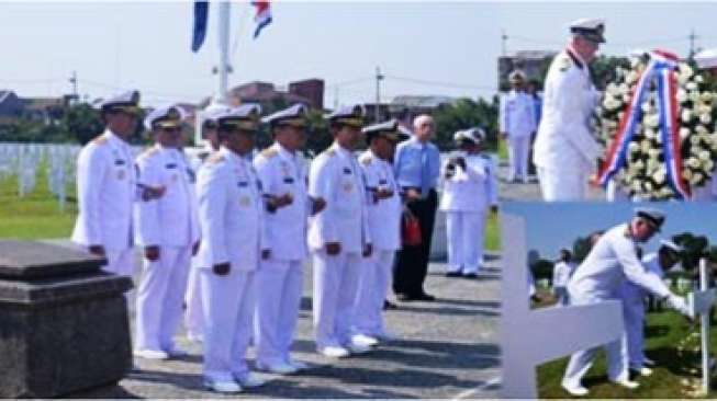 Jenderal Belanda Napak Tilas ke Kuburan Bersejarah Surabaya