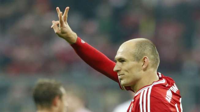 Borong Tiga Gol, Robben Tetap Merendah