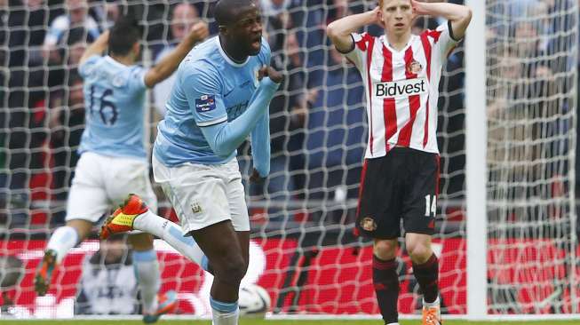  Bangkit di Babak Kedua, Manchester City Juara "Capital One Cup"