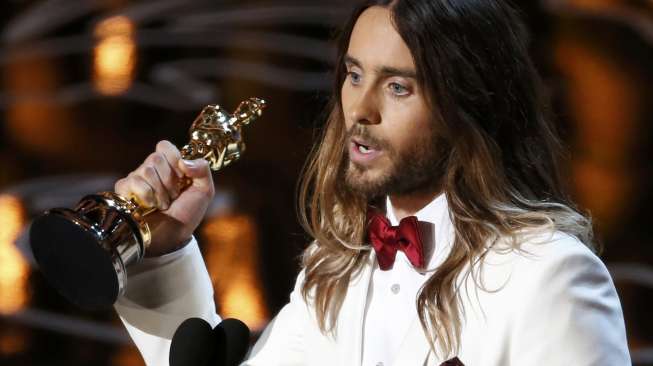 Jared Leto Menangkan Oscar Untuk Kategori Aktor Pemeran Pembantu Terbaik