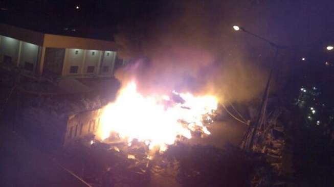 Pasar Klender Kebakaran