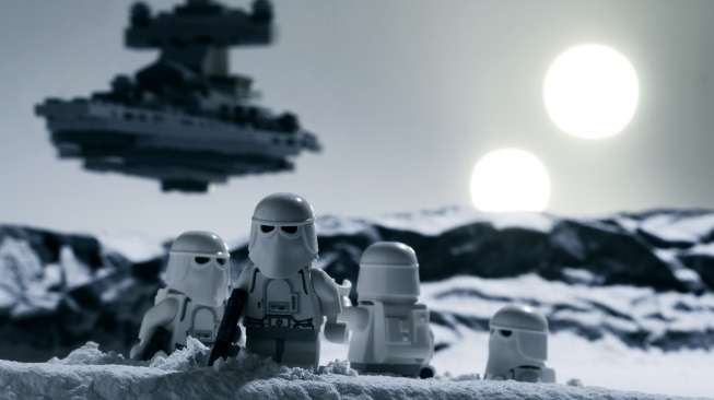  Mengisahkan Kembali Star Wars Lewat Lego