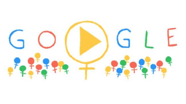 Video: Peringati Hari Perempuan Internasional, Logo Google Tampil Beda