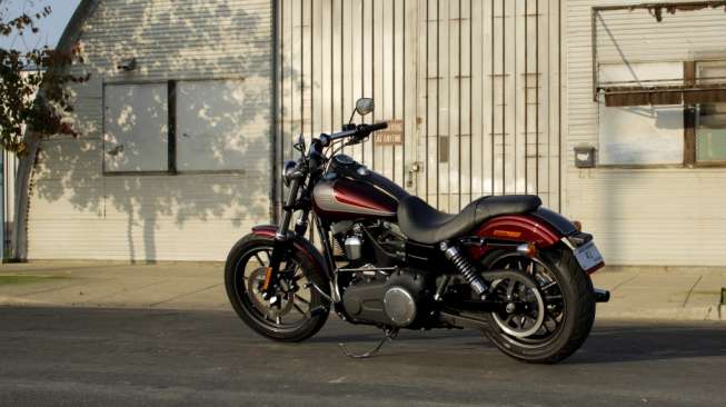 Salah satu model baru motor Harley-Davidson, Street Bob Special Edition. (Motorcyclenes.com/Harley-Davidson)