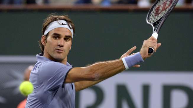 Federer dan Li Na ke Semifinal di Indian Wells