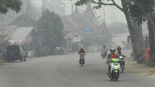 Kabut Asap Kiriman Riau Sampai Bengkulu