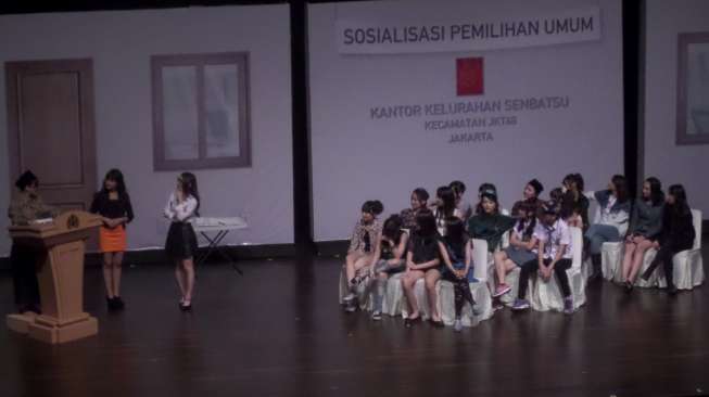 Kenalkan Personel Baru, JKT48 Lakoni Parodi Pemilu  