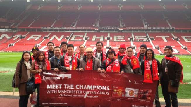 18 Nasabah Bank Danamon Saksikan MU vs Liverpool di Old Trafford