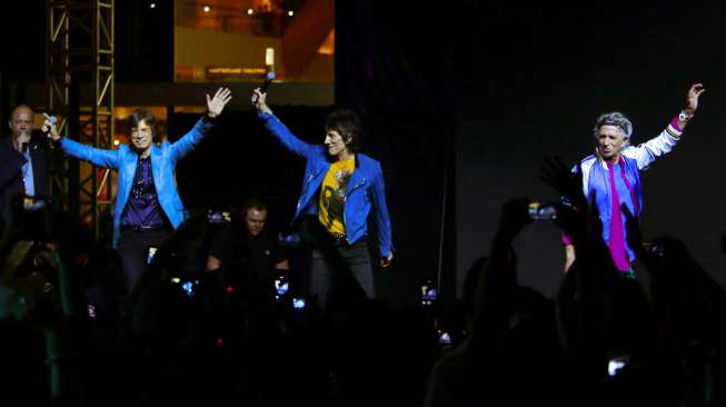 Kekasih Jagger Tewas, The Rolling Stones Batalkan Konser di Perth