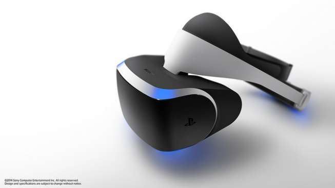 Sony Perkenalkan Headset Realitas Maya untuk PS4