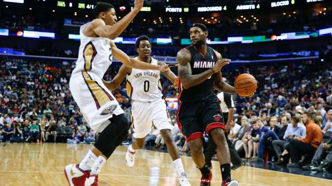 Heat Ditekuk Pelicans, Bulls Beri 76ers Kekalahan ke-24