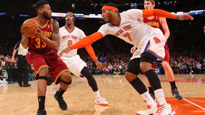 Hanya Diperkuat 9 Pemain, Cavaliers Tundukkan Knicks