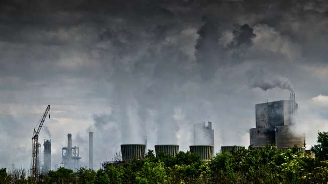 Ilustrasi polusi udara. (Shutterstock)