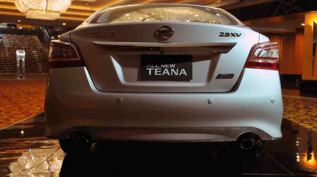 PT. Nissan Motor Indonesia meluncurkan mobil All New Nissan Teana di Grand Ballroom Hotel Four Seasons Jakarta, Selasa (25/3). [suara.com/Adrian Mahakam]