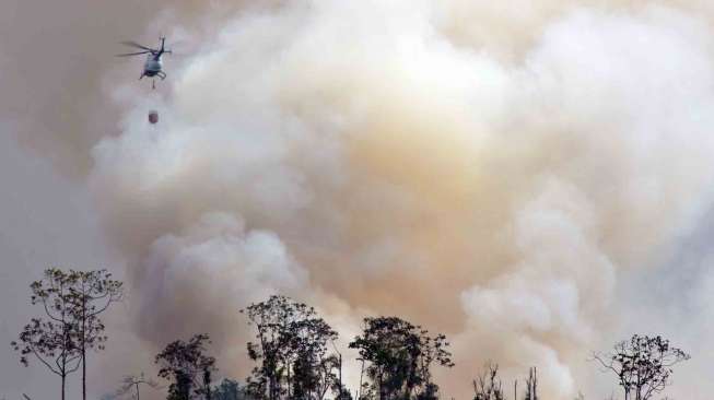 Satelit AS Tangkap 18 Titik Panas di Riau