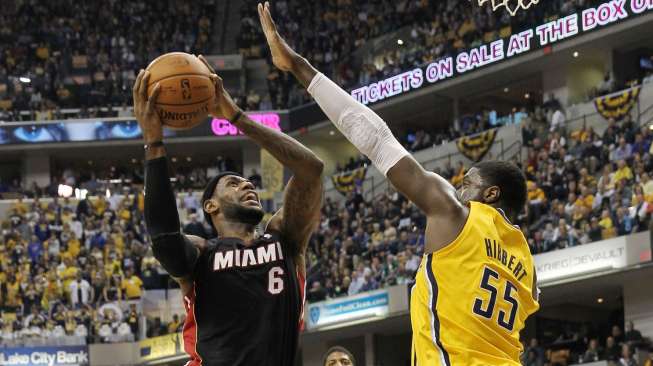 Bak Partai "Playoff", Pacers Kalahkan Heat dalam Laga Seru