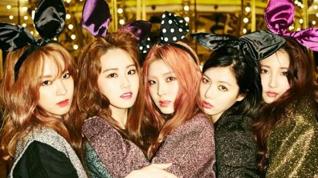 4minute Terkejut Bisa Kalahkan SNSD dan 2NE1