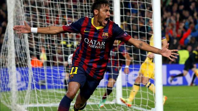 Nyaris Ditekuk Atletico, Neymar Selamatkan Barcelona