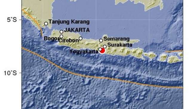 Gempa Guncang Yogyakarta