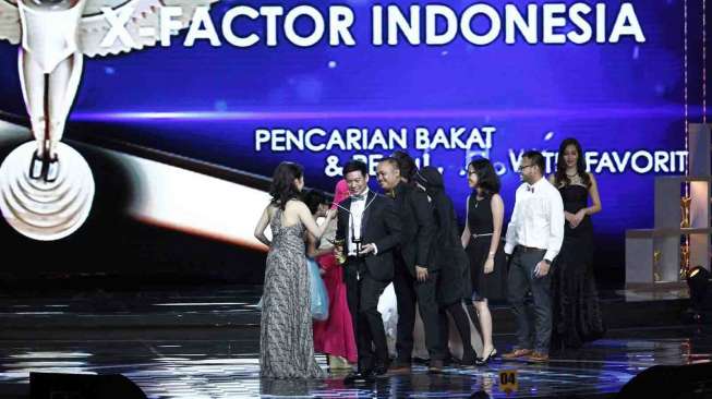 The 17th Annual Panasonic Gobel Awards di Jakarta Convention Centre, Sabtu (5/4). [suara.com/Adrian Mahakam]