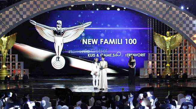 The 17th Annual Panasonic Gobel Awards di Jakarta Convention Centre, Sabtu (5/4). [suara.com/Adrian Mahakam]