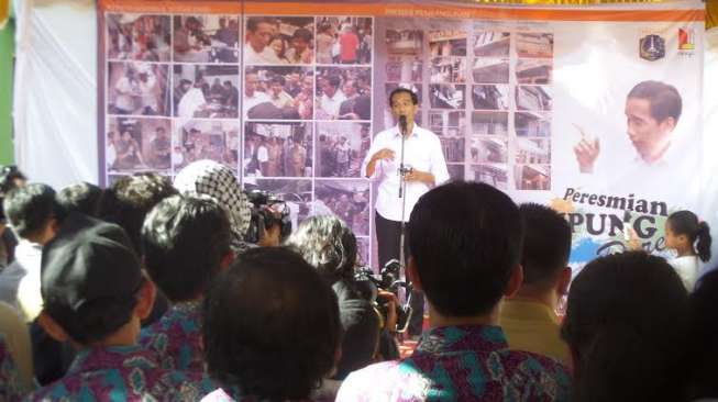 Jokowi Pidato, Warga Cipinang Besar Tertawa Terpingkal-pingkal