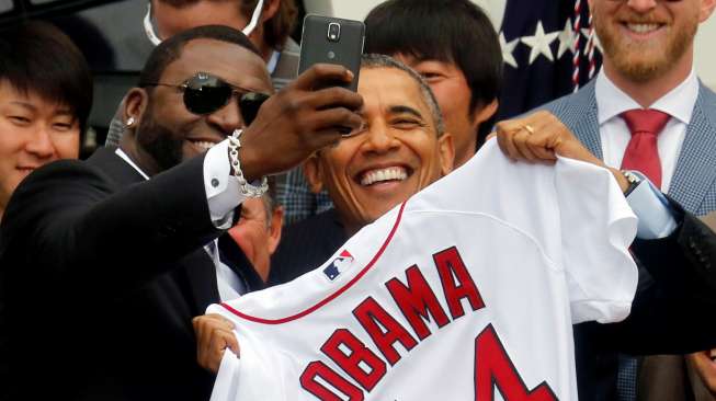 Gedung Putih Belum Bahas Larangan "Selfie" dengan Obama