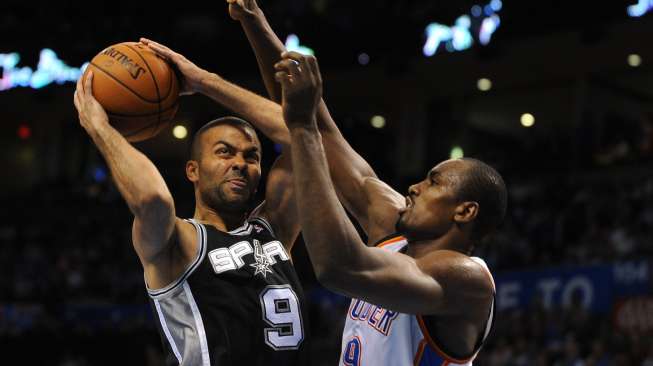 Cedera, Tony Parker Absen Perkuat Spurs Beberapa Hari