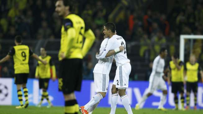 Kalah 0-2 dari Dortmund, Madrid Tetap ke Semifinal  