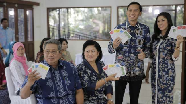 Presiden SBY Terima Laporan Pelaksanaan Pileg 2014