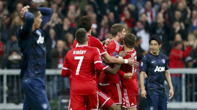 Singkirkan MU, Bayern Maju ke Semifinal  