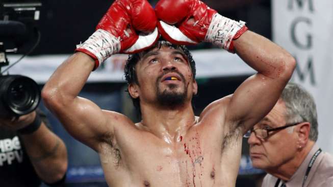 Pacquiao Rebut Gelar Usai Balaskan Dendamnya