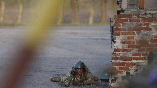 Tentara Ukraina Ambil Alih Bandara Kramatorsk