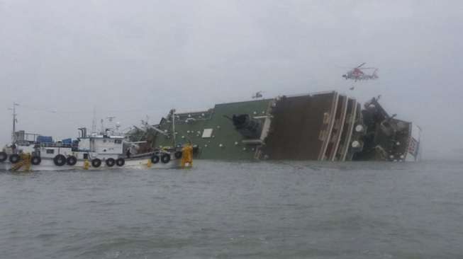 Sebelum Tenggelam, Siswa Korban Feri Sewol Sempat Bercanda Soal "Titanic"