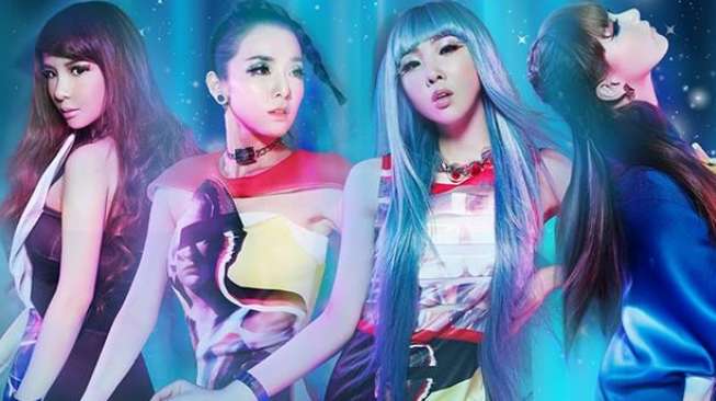 Girl group 2NE1. (YG Entertainment)