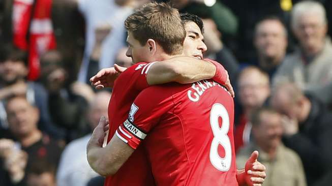 Pencapaian Liverpool Bikin Suarez Terkejut   